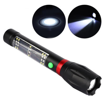 

Greensen Multifunctional Outdoor Camping USB Solar Charge 4 in 1 Safety Hammer Flashlight