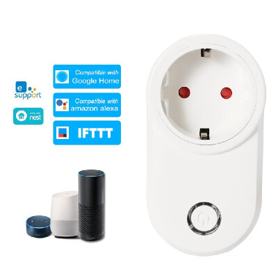 

eWeLink Mini Smart WiFi Socket EU Type E Smart Plug 2USB Charging Port Remote Control by Smart Phone from Anywhere Timing Functio