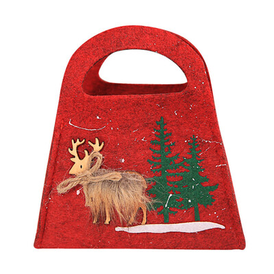 

Tailored Christmas Snowflake Non-woven Candy Tote