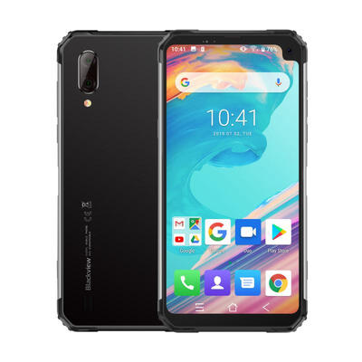 

Blackview BV6100 Android 90 SmartpPhone 3GB 16GB 688 Inch IP68 Waterproof Quad Core Cellphone 5580mAh NFC - EU Plug