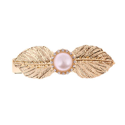 

Vintage Women Lady Alloy Leaf Hair Clips Hairpin Hairgrip Headdress Jewelry