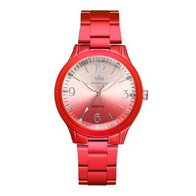 

Fashion trend digital scale ladies watch alloy series temperament watch