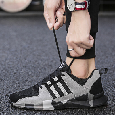 

2019 autumn new trend wild mens breathable casual running shoes mens shoes board shoes factory direct sales