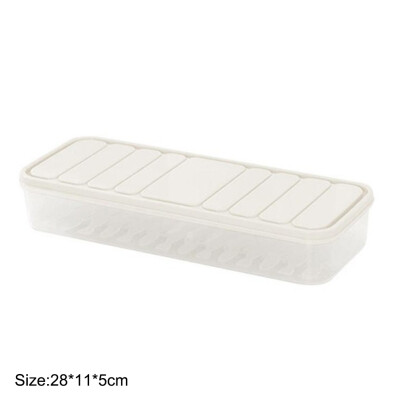 

Portable Fresh Food Fruit Plastic Sealed Box For Refrigerator Household Sealed Box