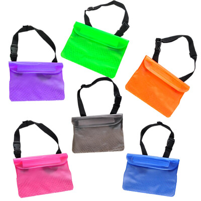 

Waterproof Cell Phone Waist Bag Sport Swimming Beach Pouch Dry Case Pack