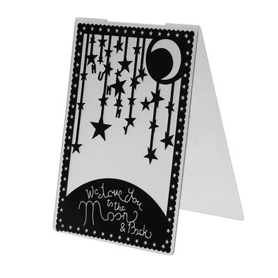 

1pc Star Plastic Embossing Folder For Scrapbook DIY Album Card Tool