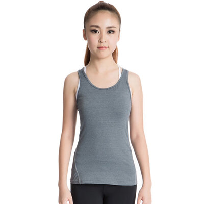 

Quick-Drying Workout Vest Women Breathable Fitness Comfortable Vest Tank Tights Elastic casual T Shirts Tee 10 Colors