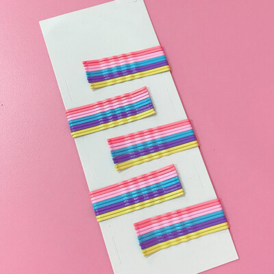 

Metal color hairpin female Korean version of the personality disk hair before the clip a word clip hair accessories female