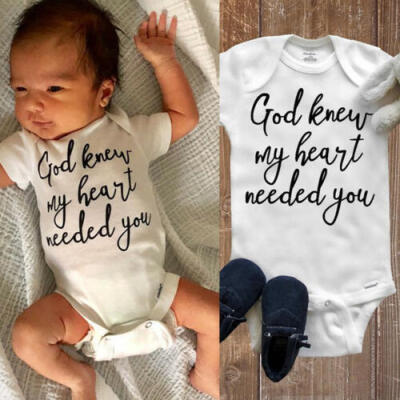 

US Infant Baby Boy Girl Romper Bodysuit Jumpsuit Summer Clothes Outfits Sunsuit