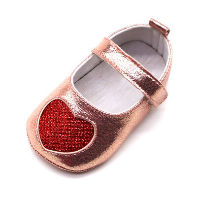 

Newborn Baby Shoes Cute Infant Baby Girls Crib Shoes Soft Sole Anti-slip Sneakers Shoes Girls First Walkers