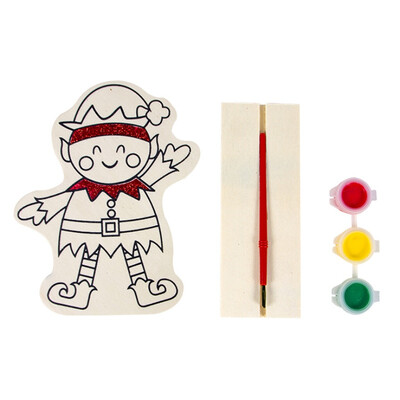 

DIY Painting Christmas Pendants Ornaments Christmas Wood Wooden CarDeerTree Crafts Xmas Tree Ornaments Kids Christmas Gift