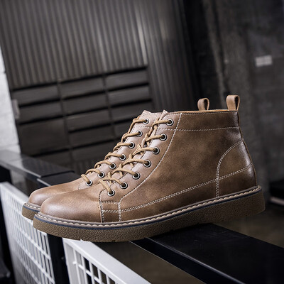 

Martin shoes trend fashion casual Chelsea boots sports motorcycle boots wild high Martin boots men