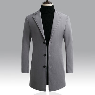 

Men Long Sleeve Cardigan Suits Casual Lapel Collar Plus Size Formal Jacket Coats