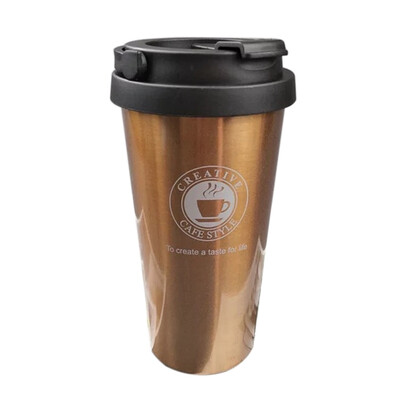 

Stainless Steel Coffee Cup With Handle Anti-slip Water Cup Household Large Capacity Water Cup