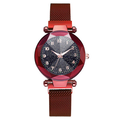 

Luxury Women Watches 2019 Ladies Watch Starry Sky Magnetic Waterproof Female Wristwatches Luminous relogio feminino montre femme