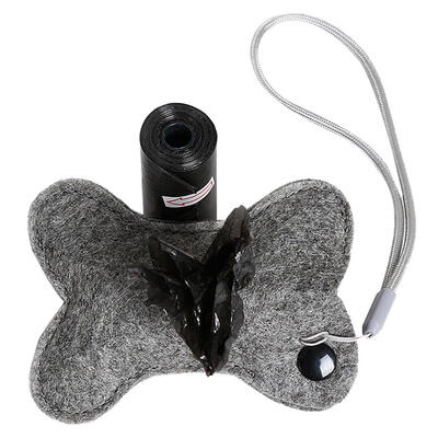 

Outdoor Portable Pet Poop Degradable Bag Holder Cute Animal Shape Dispenser