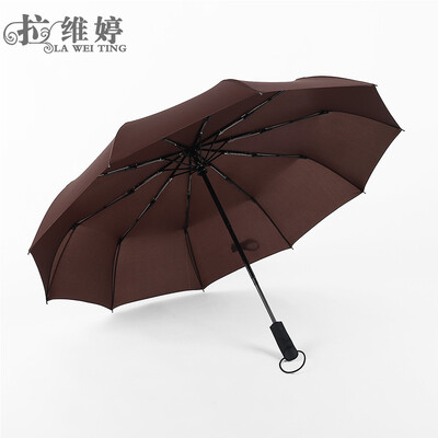 

LAWEITING Ten bones automatic impact windproof umbrella 6965
