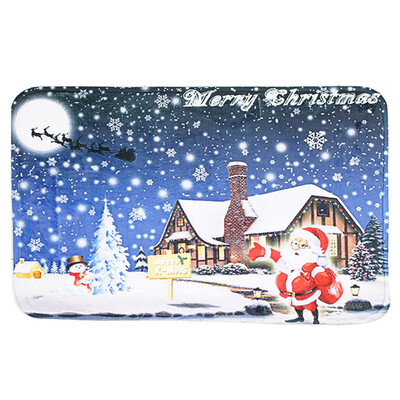 

Tailored Popular Christmas Door Room Floor Mat Indoor Carpets Rag Bathmat Home Decor