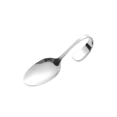 

Siaonvr 1pcs Bending Bear Spoon Long Handle Spoons Flatware Drinking Tools Kitchen