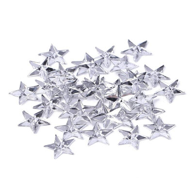 

100pcs 3D Star Nail Art Decoration Fashion Nail Stud Manicure Jewelry Tips