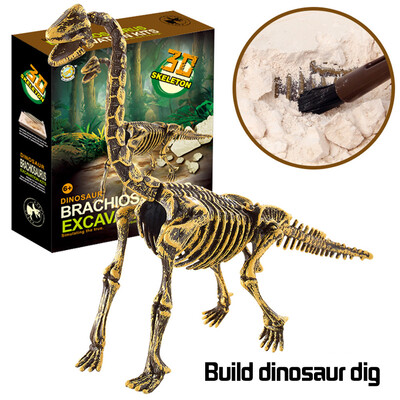 

Gobestart Dinosaur Toys Science Educational Dig Kit Dinosaur Fossil Excavation Kits