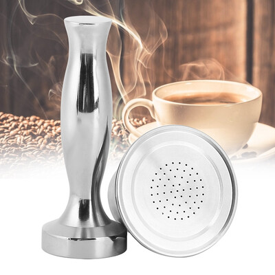

Greensen Stainless Steel Coffee Capsule With Press Powder Stick Fit for Nespresso Machine