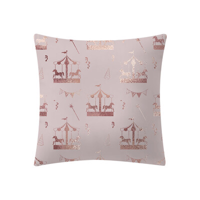 

〖Follure〗Rose Gold Pink Cushion Cover Square Pillowcase Home Decoratio