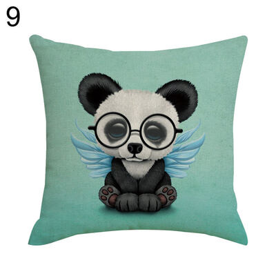 

Cute Animal Elephant Dog Throw Pillow Case Cushion Cover Sofa Bedding Articles