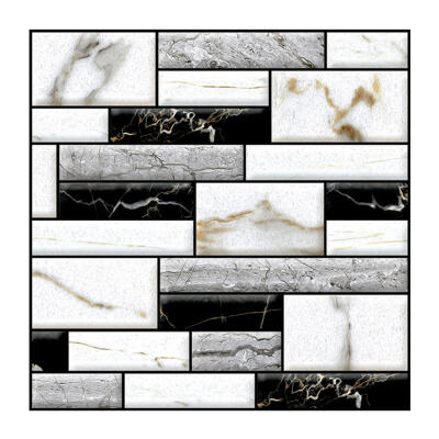 

Retro 3D Marble Brick Stone Wall Decals Self-Adhesive Sticker Bedroom Decor