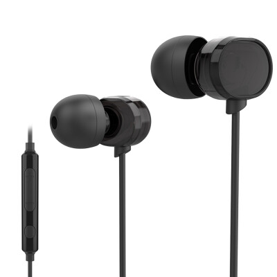 

T200 35mm In-ear Headphones with Mic Line Control Headset Binaural Sound Earbuds Music Earphone for Phones Tablet Laptops