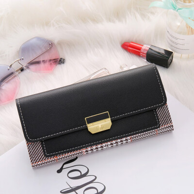 

Tailored Women Fashion Ladies Handbags Simple Long Purse Cards Holder Wallets Totes Bags