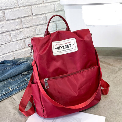 

Tailored Fashion Ladies Oxford Cloth Wild Anti-Theft Handbag Shoulder Bag Casual Backpack