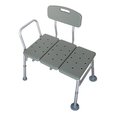 

Zimtown Bath Shower Chair Adjustable Medical 10 Height Transfer Bench Bathtub Stool Seat