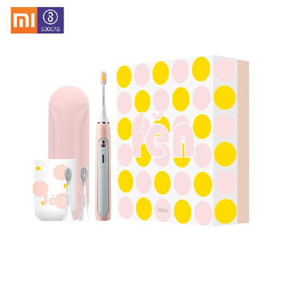 

Xiaomi Mijia SOOCAS X5 Sonic Electric Toothbrush Set Upgraded Adult Waterproof Ultrasonic Automatic Toothbrush USB Rechargeable 12