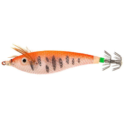 

6cm 8cm Luminous Squid Jig Fishing Wood Shrimp Lure Squid Cuttlefish Jig Lure Bait