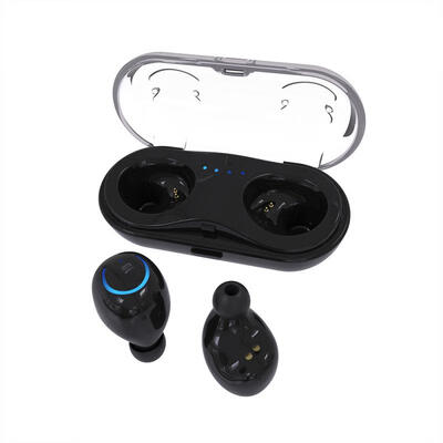 

HBQ-Q18 Mini Wireless BT V41 Earphone Music Headset In-ear Noise Reduce Earbuds With Portable Power Box