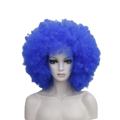 

StrongBeauty Afro Jumbo Festival Fans Wig clown Costume Halloween Dress Up party Wigs Synthetic Hair COLOUR CHOICES