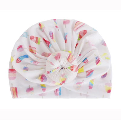 

Newborn Baby Infant Girl Toddler Comfy Bowknot Hospital Cap Beanie Hat Turban