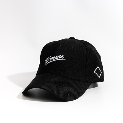 

Fallwinter new hat female letters embroidered corduroy baseball cap Korean student lovers fashion Cap male tide