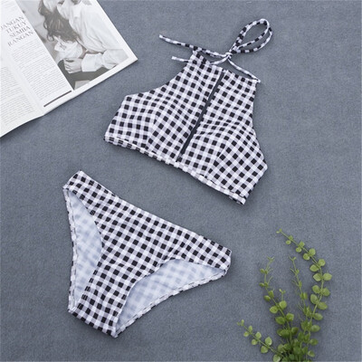 

Roseonmyhand Women Flower Print Bikinis Set Beachwear Set Push Up Bandage Swimsuit Swimmer