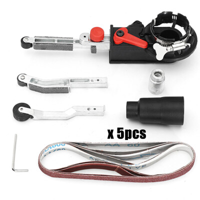 

DIY Sander Sanding Belt Adapter For 100mm 4 Inch Electric Angle Grinder Parts