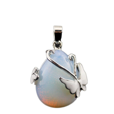 

Hot Sell Waterdrop Opalite Opal Teardrop Great Jewelry DIY Necklace Fit For Butterfly Pendant Bead
