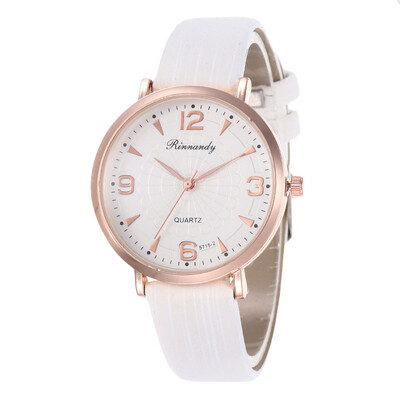 

Ultra-thin digital leather womens watch student fashion watch