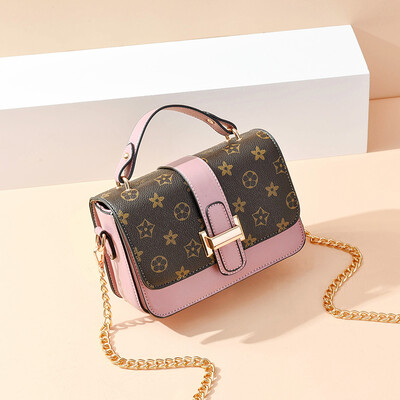 

Shangxin Womens Bag Korean Edition Chaozhou Single Shoulder Slant Bag Fashion Summer Ladies Hundred Chain Bag