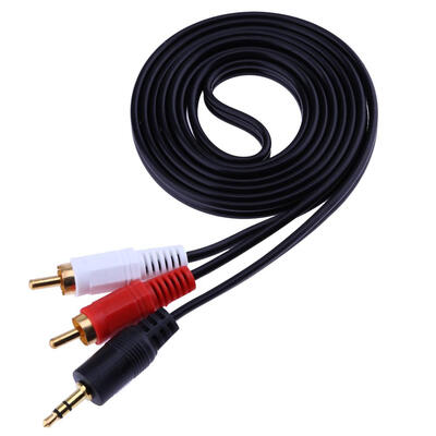 

35mm Audio Cable Connector 2RCA Lotus One Point Two Speaker AV Cable