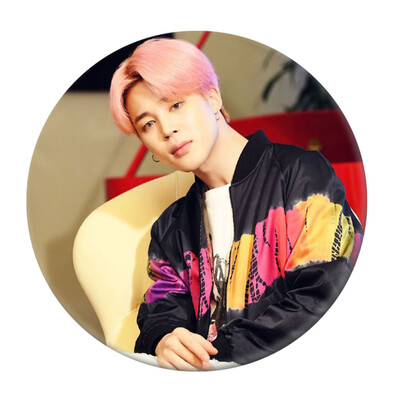 

KPOP Bangtan Boys BTS LightBoy With Luv Brooch Pin Badge For Clothes Hat Bag