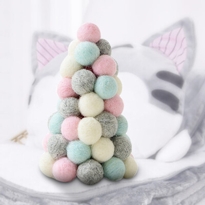 

Tailored Wool Mini Christmas Tree Decoration Desktop Decoration