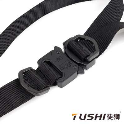 

New nylon canvas D buckle belt Korean version of the wild double float buckle male&female students belt