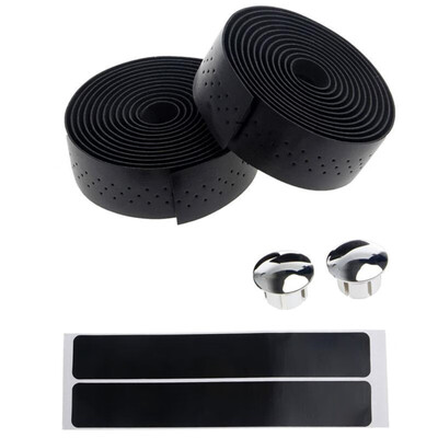 

Cycling Bicycle Handlebar Tape Road Bike PU Leather Perforated Belt Breathable Soft MTB Fixed Gear Belt Bike Accessories