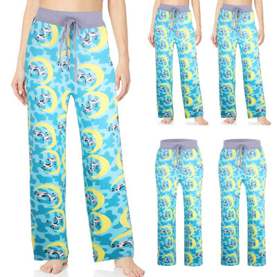 

Tailored Womens Summer Printed Comfortable Casual Beach Pajama Pants Sport Yoga Trousers